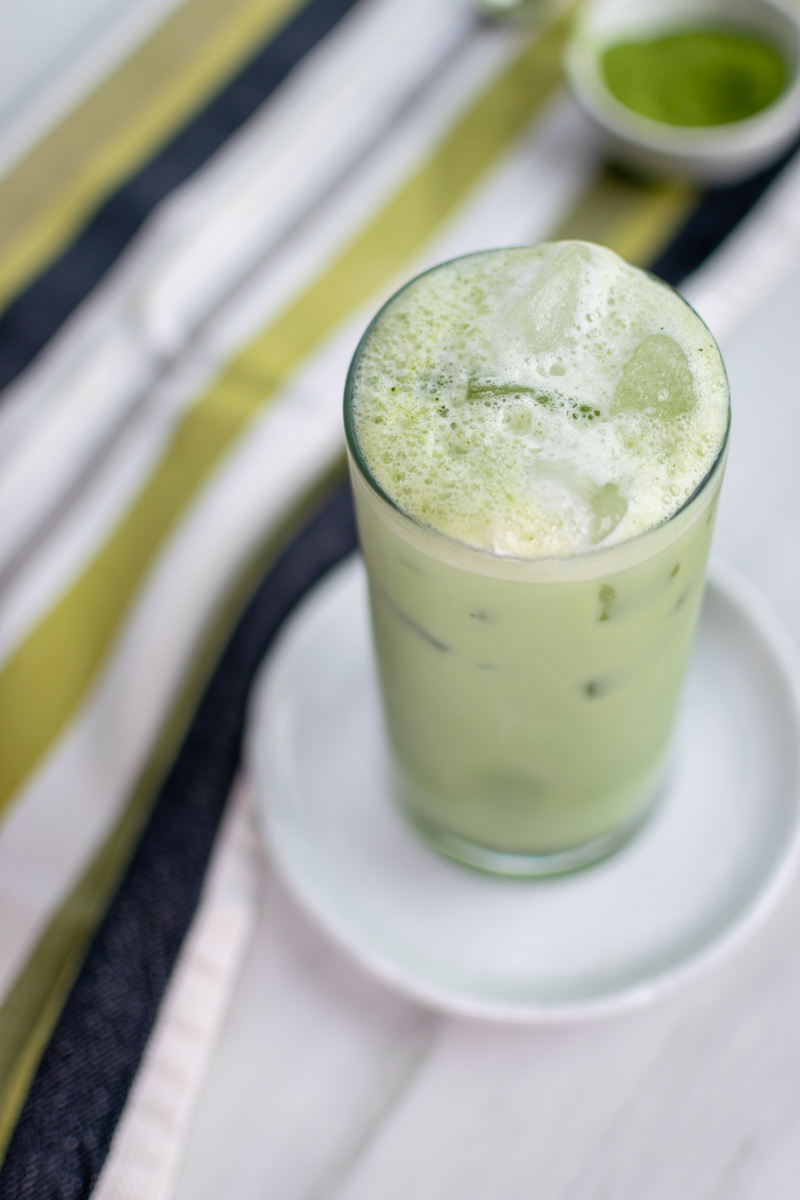 DIY Starbucks Iced Matcha Green Tea Latte Recipe - Sweet Steep