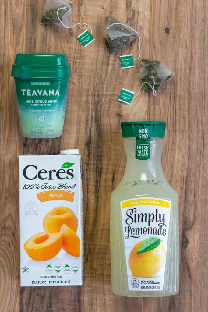 Sweet Peach Green Tea Lemonade Recipe