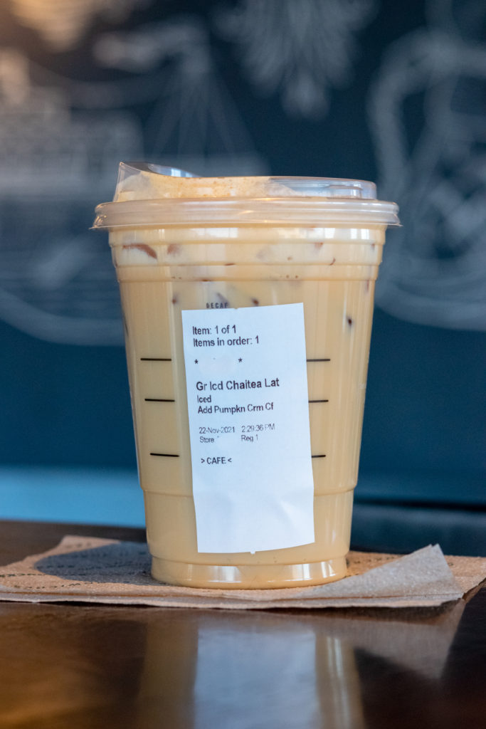 How To Order A Starbucks Iced Chai Latte With Pumpkin Cold Foam Sweet 