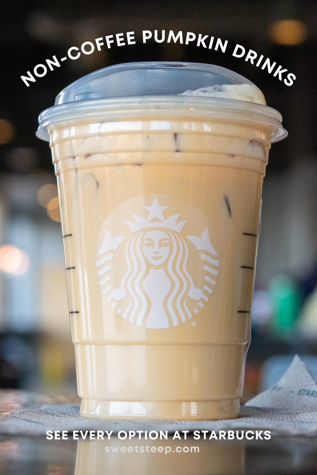 12 NonCoffee Pumpkin Drinks at Starbucks Sweet Steep