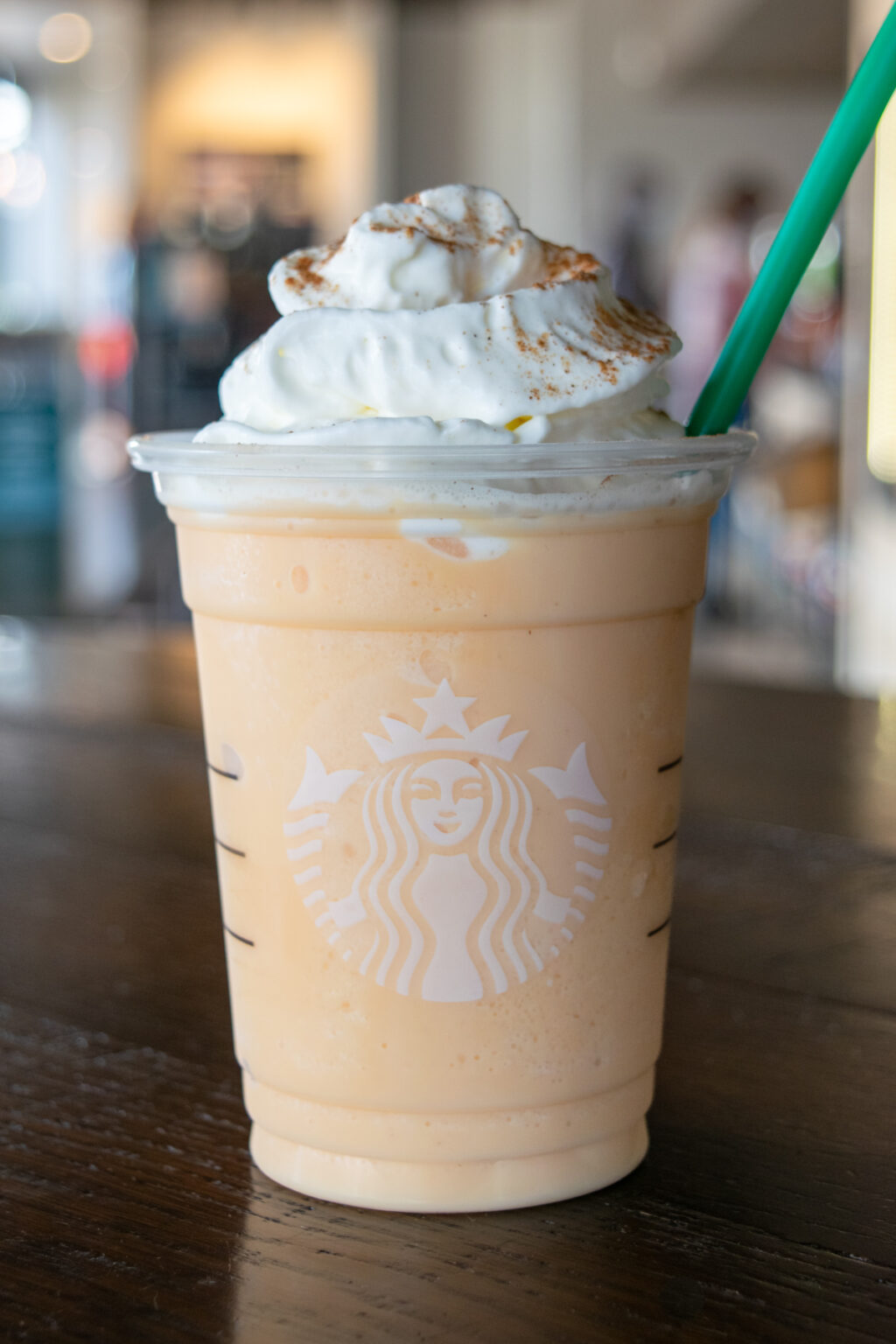 Pumpkin Spice Crème Frappuccino What's in it, Caffeine & Calories