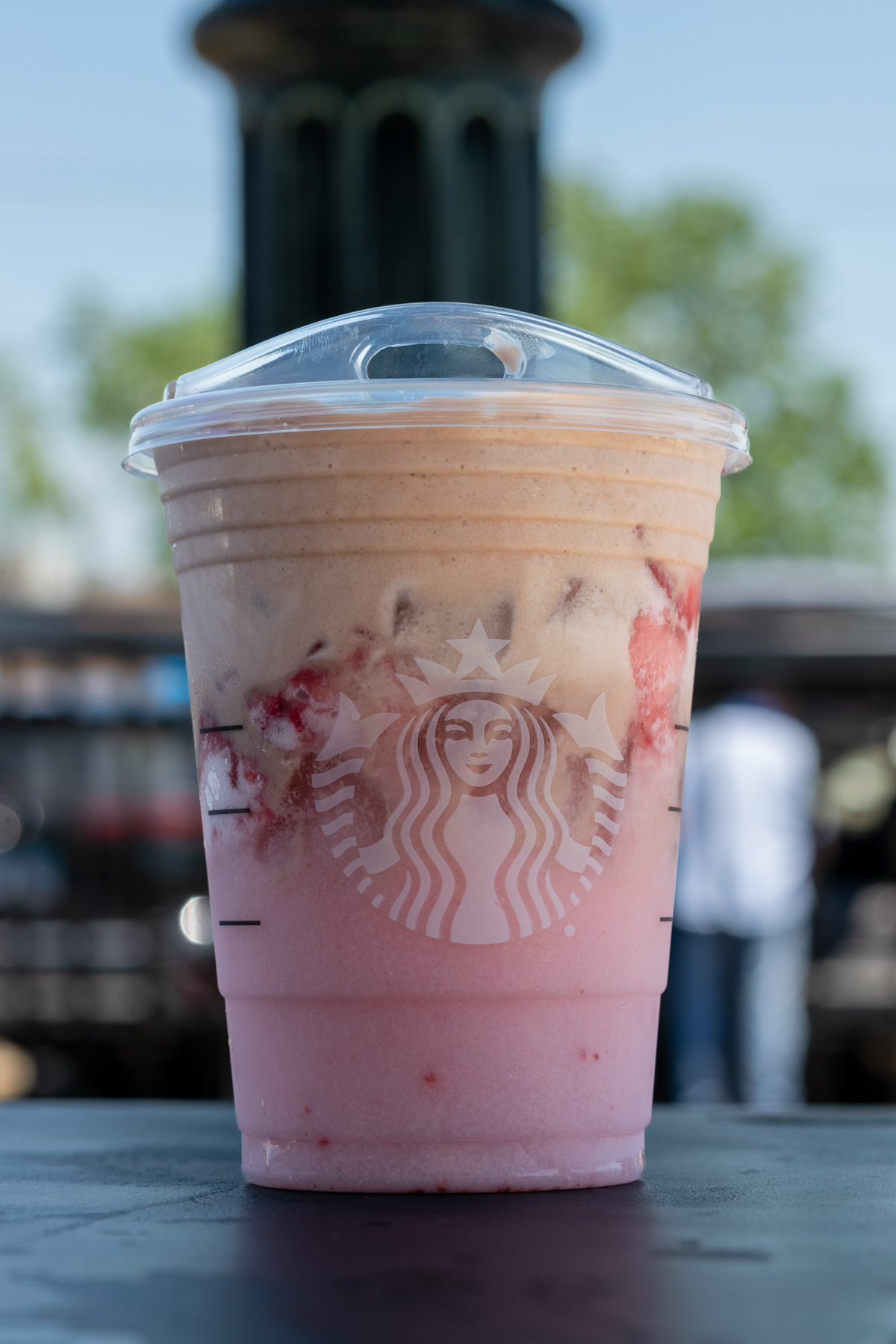 Starbucks Pink Drink with Chocolate Cold Foam (Chocolate Covered ...