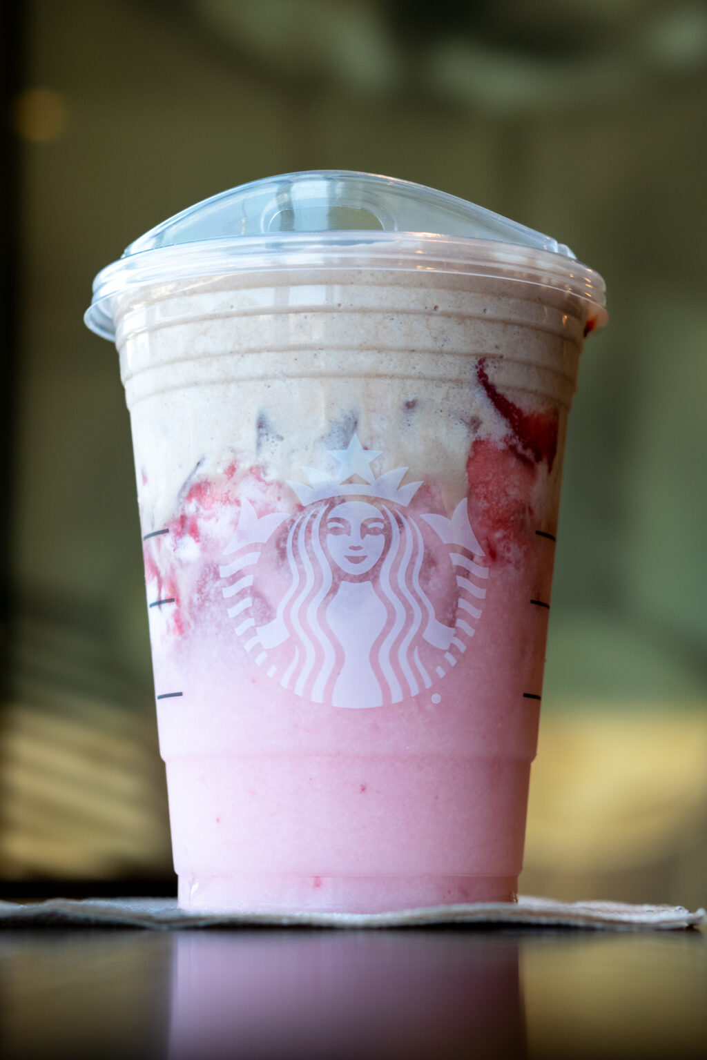 Starbucks Pink Drink with Chocolate Cold Foam (Chocolate Covered ...