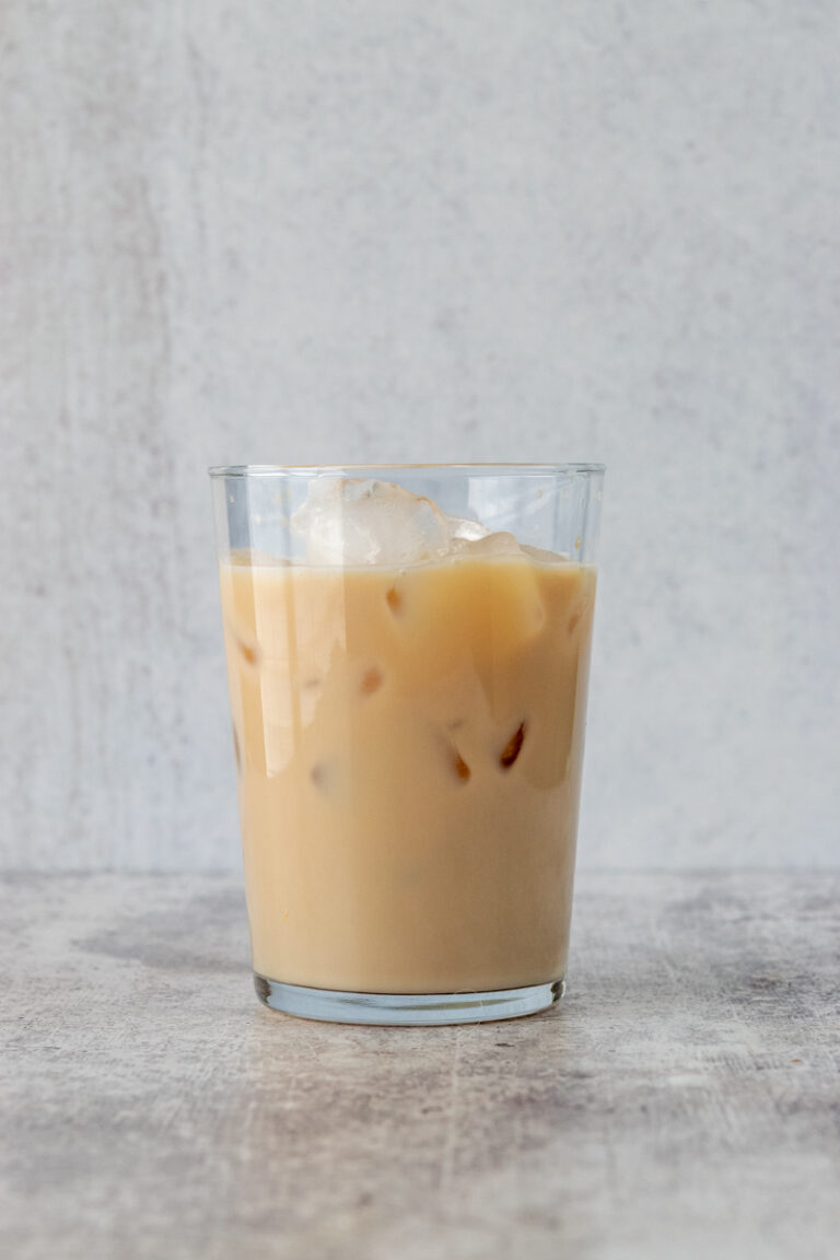 Homemade Iced Chai Tea Latte With Pumpkin Cold Foam - Sweet Steep