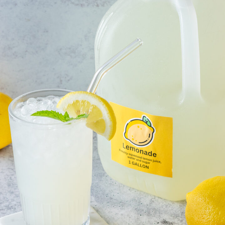 Gallon Homemade Lemonade