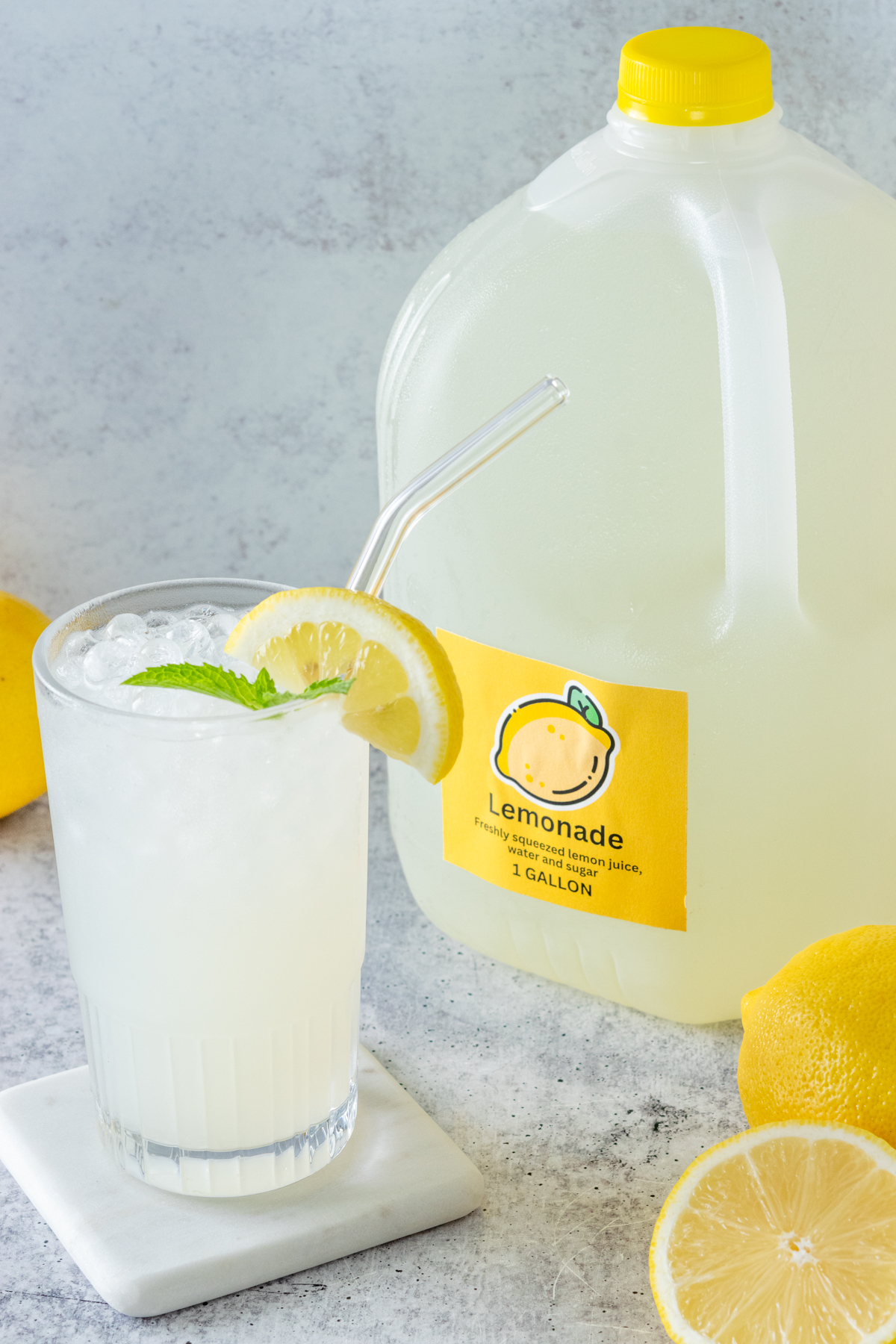 One-Gallon Homemade Lemonade Recipe - Sweet Steep